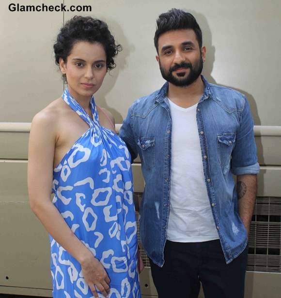 Vir Das and Queen Kangana Ranaut Promote Revolver Rani