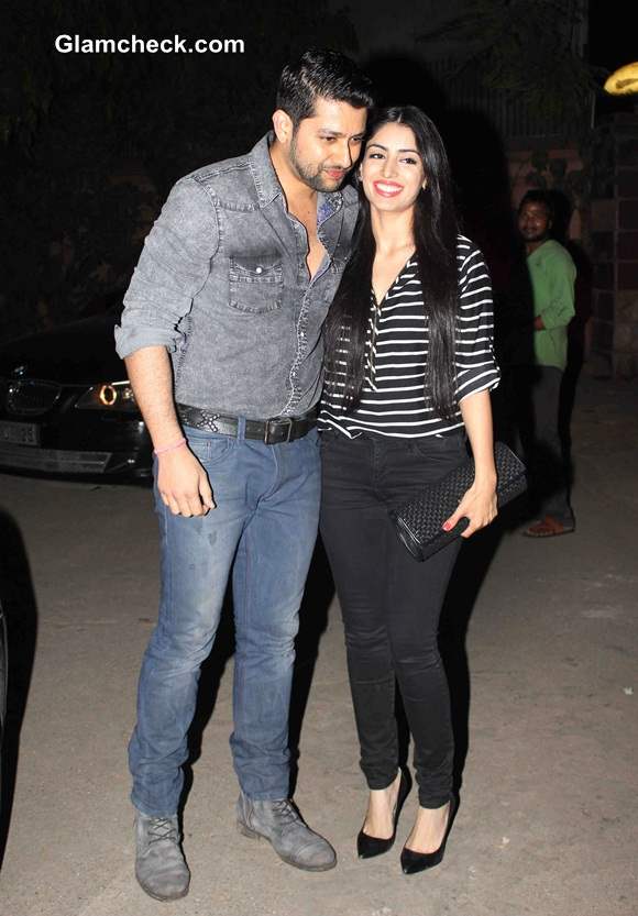 Aftab Shivdasani with Nin Dusanj