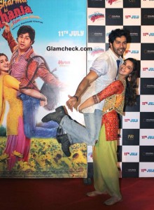 Alia Bhatt and Varun Dhawan at the Trailer launch of Humpty Sharma Ki Dulhania