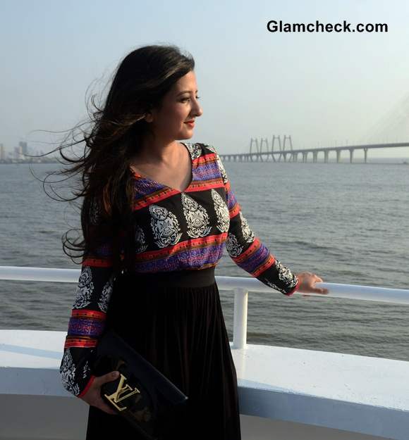 Amy Billimoria at Floating Restaurant AB Celestial Launch in Mumbai