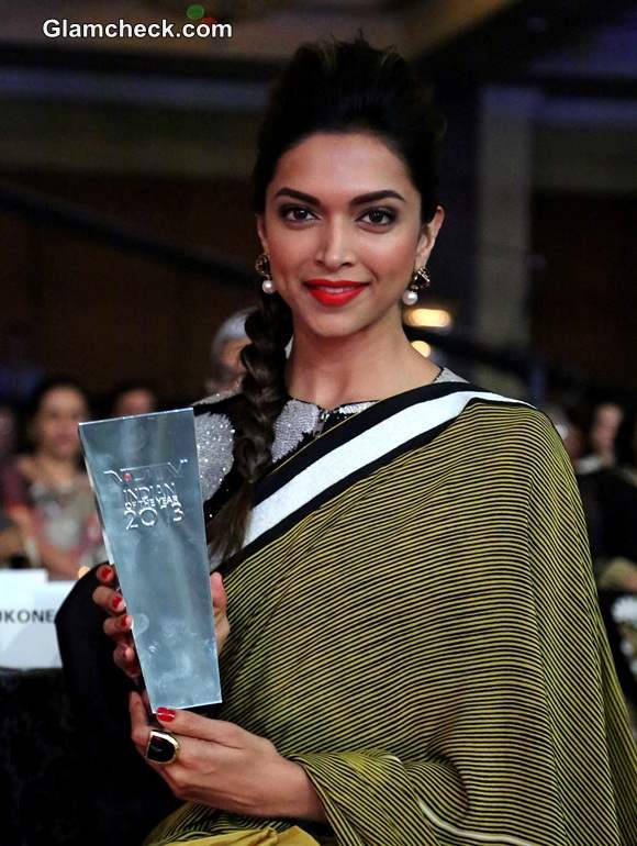 Deepika Padukone 2014 at NDTV Indian of the Year Awards