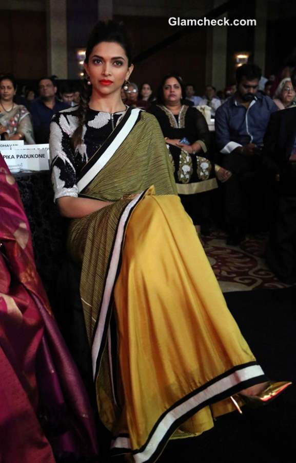 Deepika Padukone in Sari 2014
