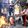 Hindu Sena Activists Protest Shahrukh Khans Alleged Anti-Modi Tweet