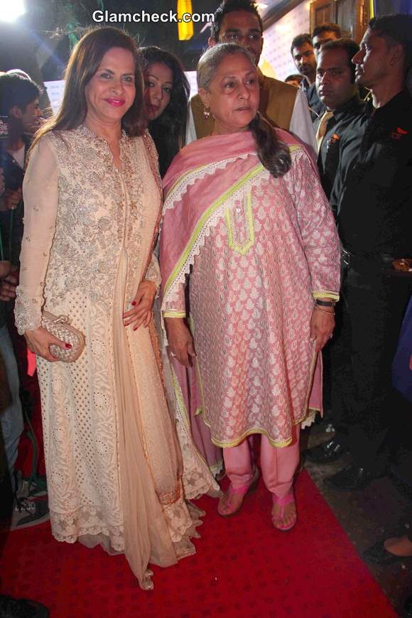 Jaya Bachchan with Ramola Bachchan