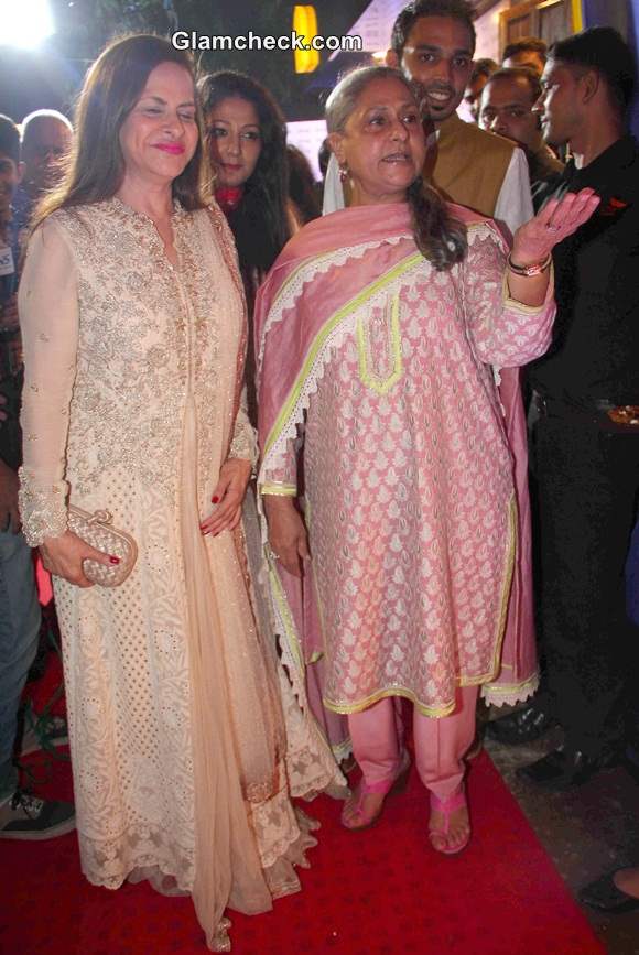 Jaya Bachchan with Ramola Bachchan