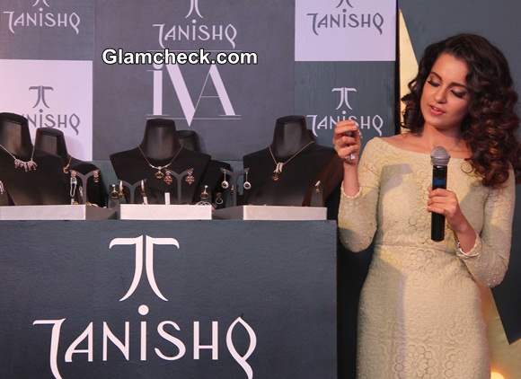 Kangana Ranaut Launches Tanishq IVA 2 Collection in Mumbai
