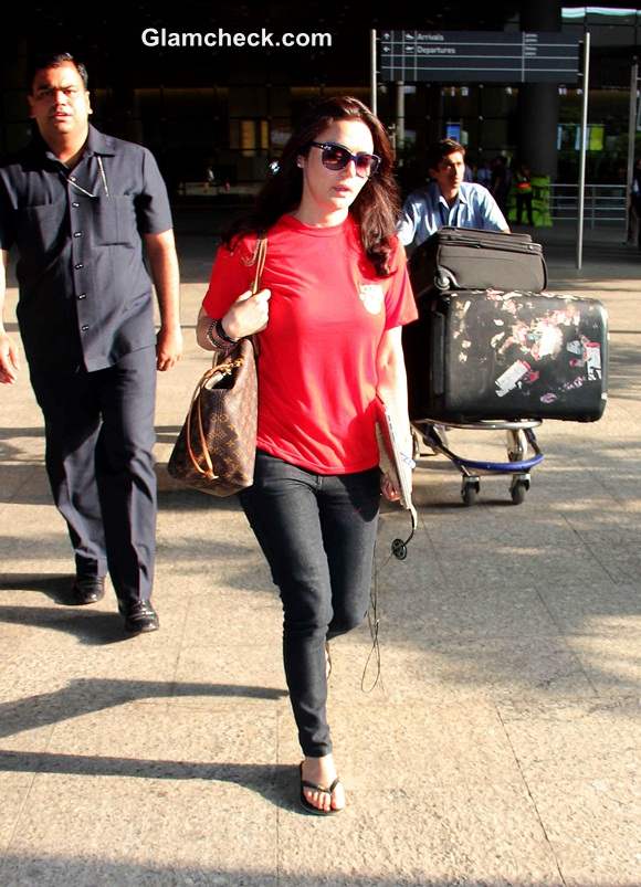 Preity Zinta 2014 Casual Look