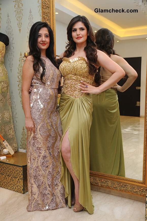 Zarine Khan Models Amy Billimorias New Eco Collection