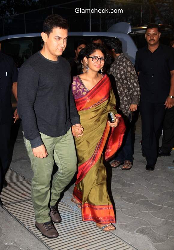 Aamir Khan with Wife Kiran Rao