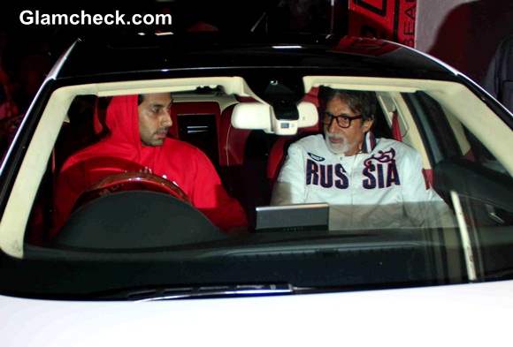 Amitabh and Abhishek Watch New X-Men Movie