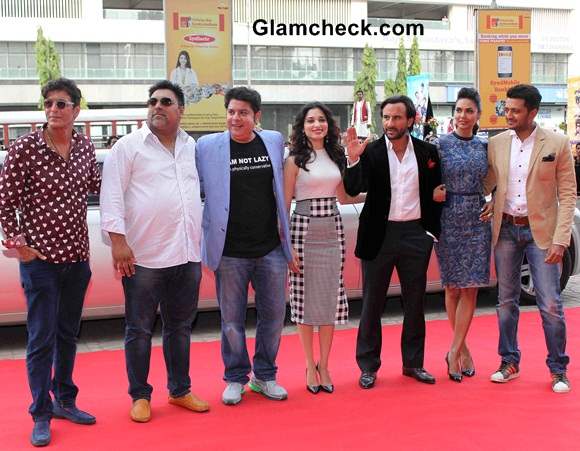 Cast of Humshakals  at Mumbai Press Conference