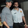 Imran Khan and Akshay Oberoi Shoot for Gimme Pizza Video