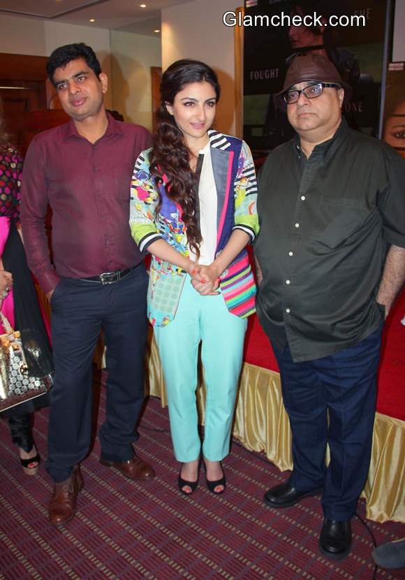 Soha Ali Khan at Chaarfutiya Chhokare Promo