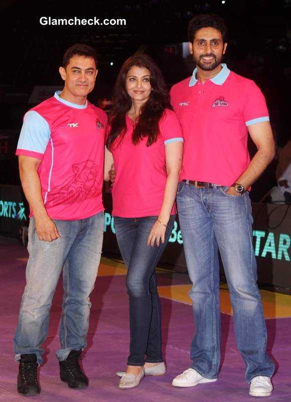 Aamir Khan Aishwarya Rai and Abhishek Bachchan