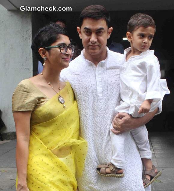 Aamir Khan with Family