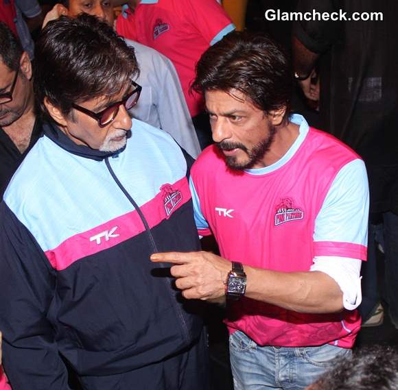 Amithabh Bachchan and Shah Rukh Khan