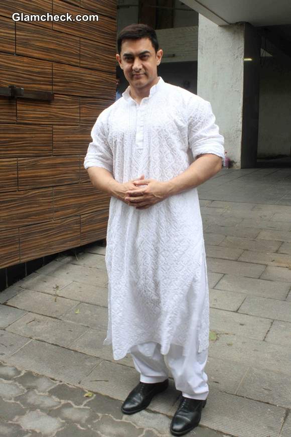 Celebs Eid al-Fitr 2014 Celebrations Aamir Khan