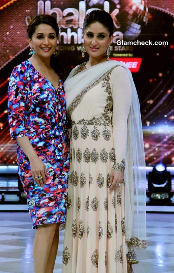 Madhuri Dixit with Kareena Kapoor Jhalak Dikha Jaa 7