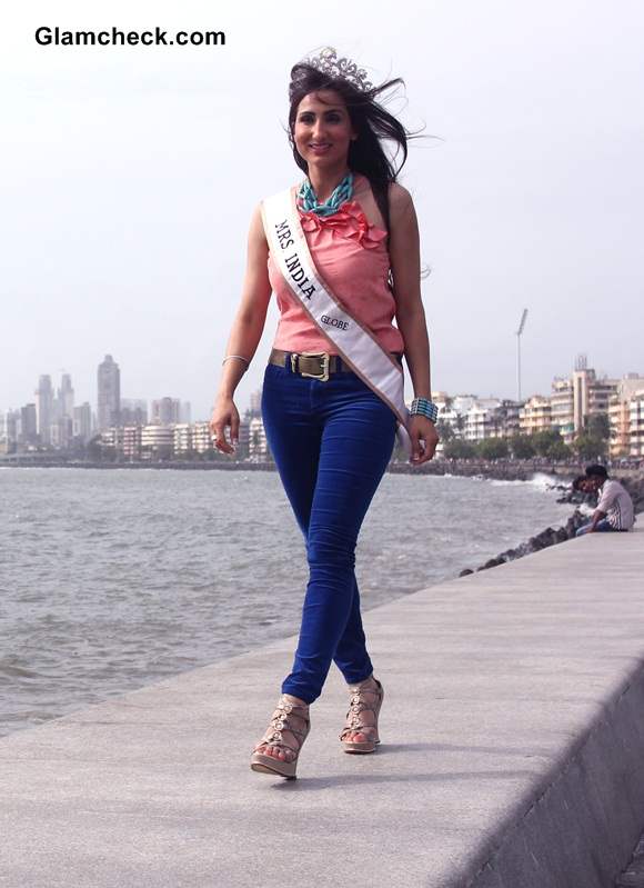 Mrs India Beauty Queen 2014 Pics
