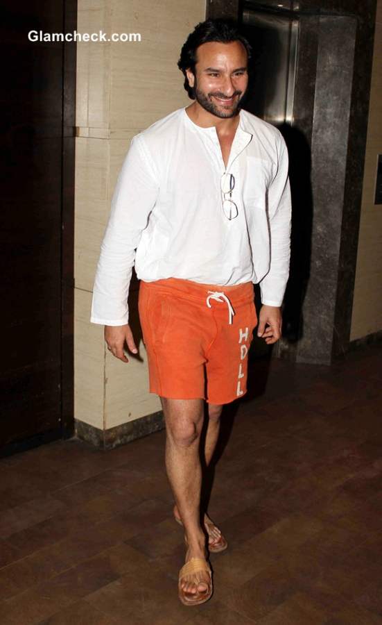 Saif Ali Khan at the Screening of Lekar Hum Deewana Dil