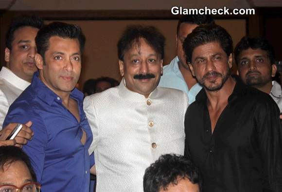 Shahrukh Khan and Salman Khan Meet Up at Iftar Party 2014