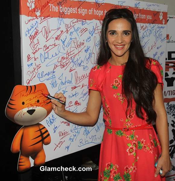 Tara Sharma Talks About Saving Tigers on World Tiger Day