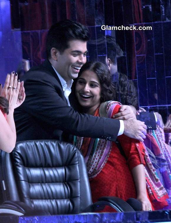 Vidya Balan Promotes Bobby Jasoos on Jhalak Dikhlaa Jaa 7 2014