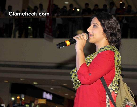 Vidya Balan at Bobby Jasoos Promo