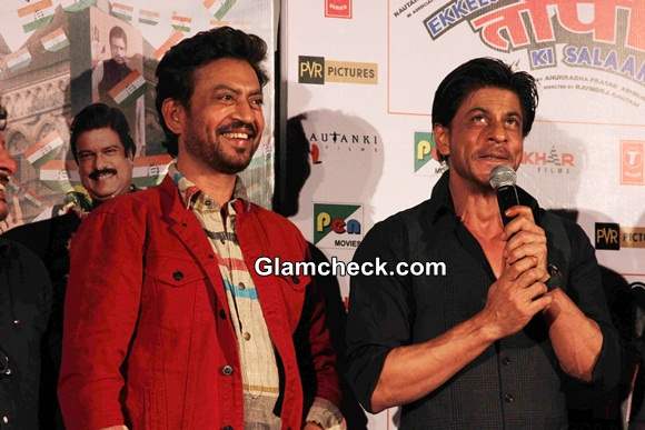 Irrfan Khan and Shahrukh Khan