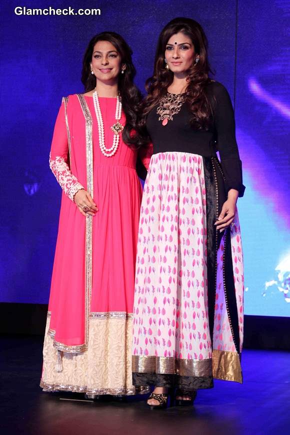 Juhi Chawla Raveena Tandon Launch New Channel Sony Pal