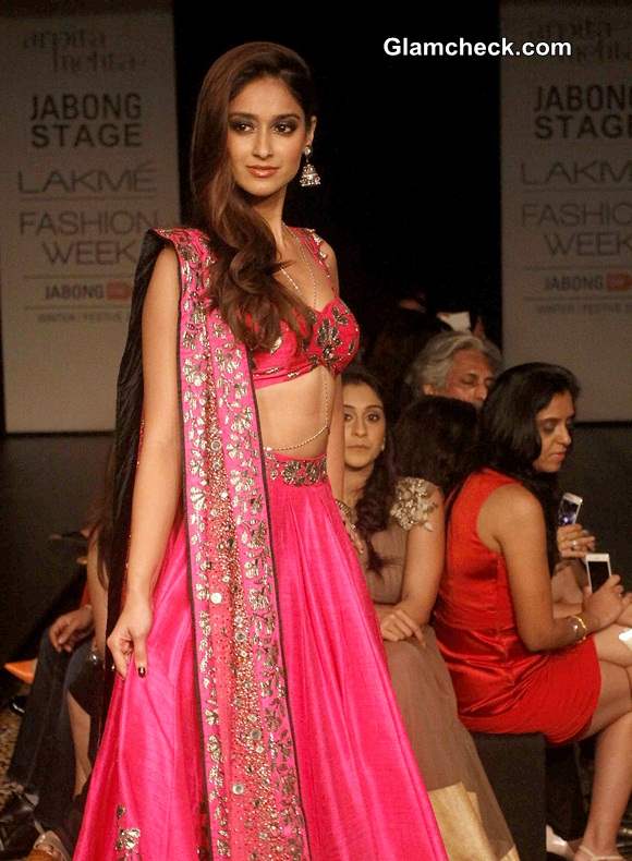 LFW Winter-Festive 2014 Ileana DCruz