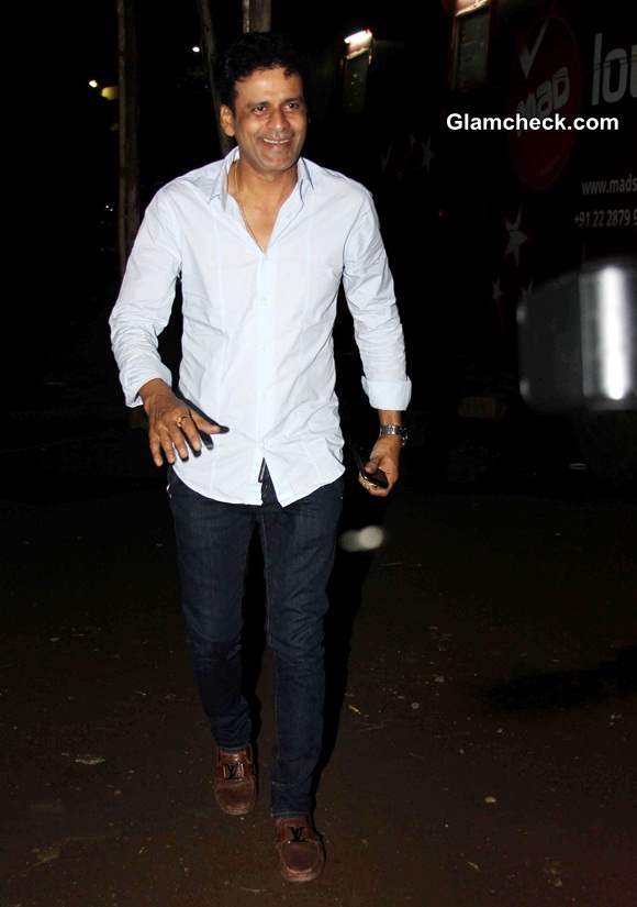 Manoj Bajpai at Tevar  Wrap Up Party