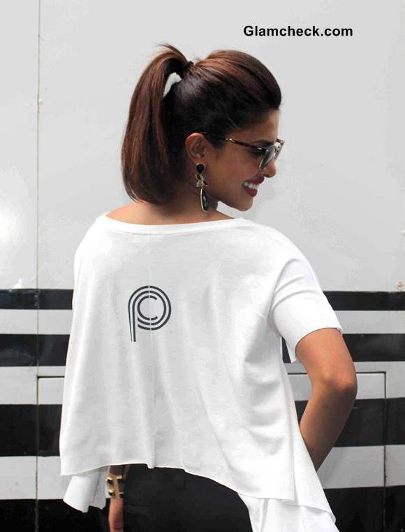 Priyanka Chopra in a Crop Top 2014 pics