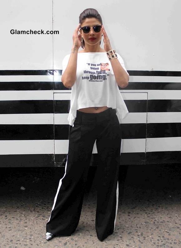 Priyanka Chopra in a Crop Top