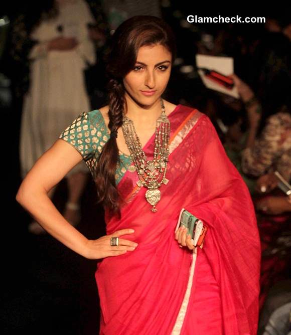 Soha Ali Khan 2014 LFW Winter Festive