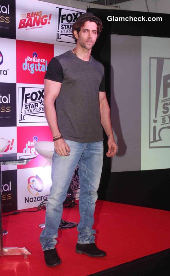 Hrithik Roshan at the launch of Bang Bang mobile game