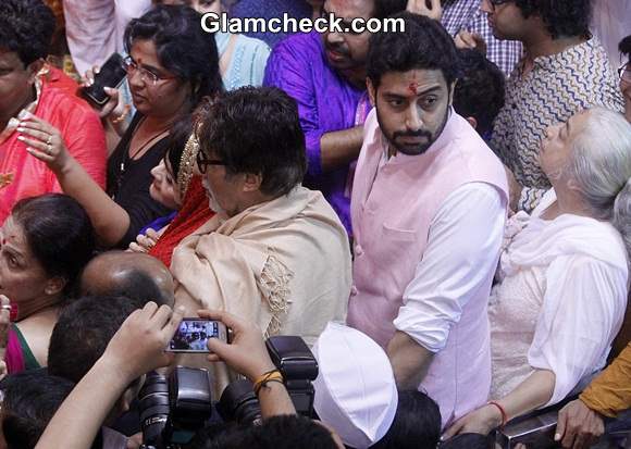 Lalbaugcha Raja 2014 Bachchan Family