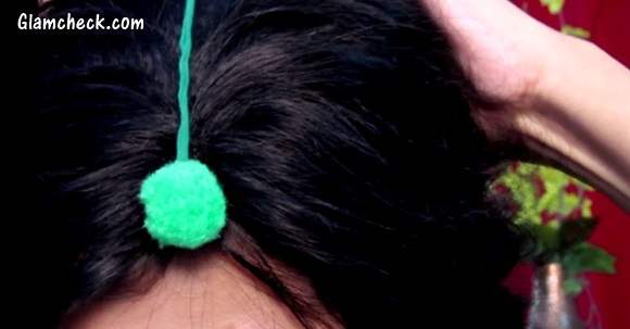 Pom Pom Accessories DIY maang tika