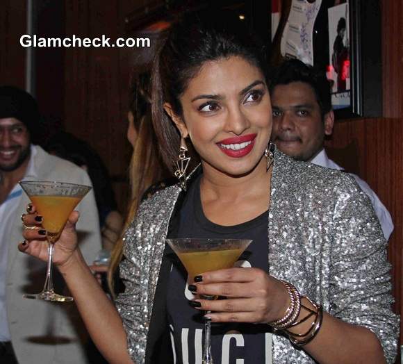 Priyanka Chopra at Mugshot Lounge 2014