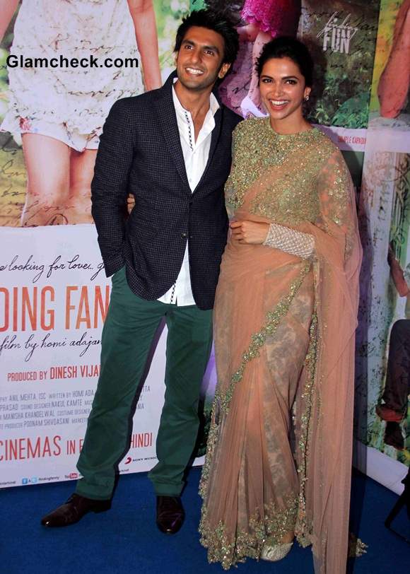 Ranveer Singh and Deepika Padukone 2014