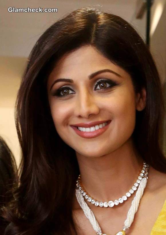 Shilpa Shetty in Kerala saree during the inauguration of 