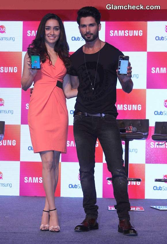 Shraddha Kapoor at the launch of Club Samsung