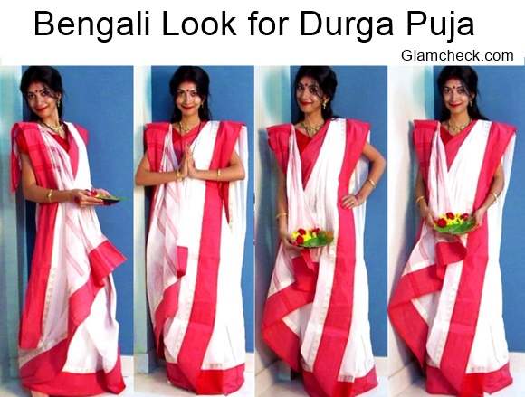 Bengali Look for Durga Puja