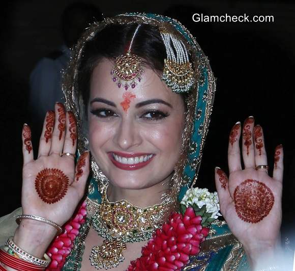 Dia Mirza Marriage Pictures