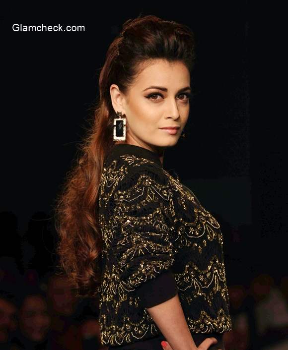 Dia Mirza at Myntra Fashion Weekend 2014