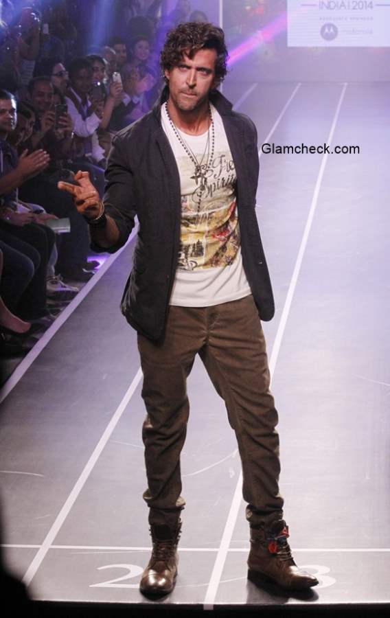 Hrithik Roshan 2014 at Myntra Fashion Weekend