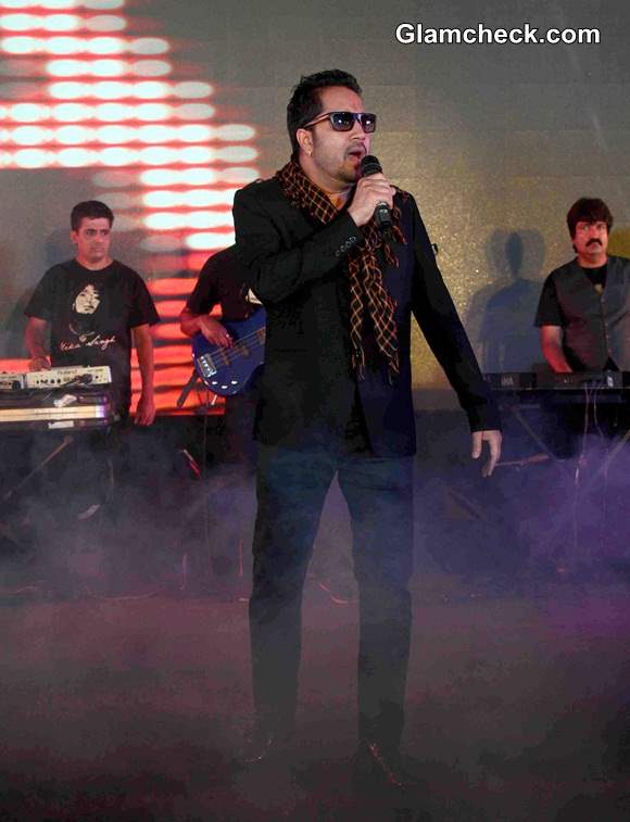 Mika Singh during the launch of Bindass Play