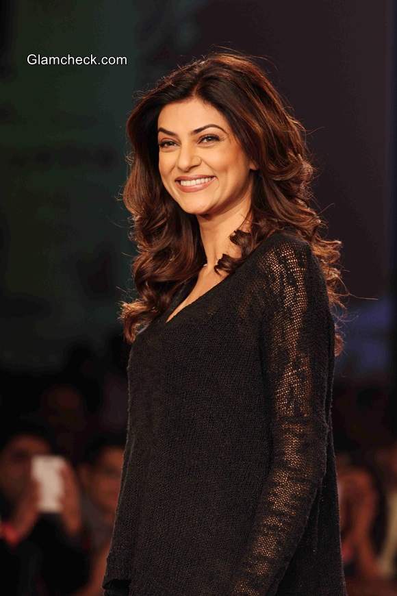 Sushmita Sen at Myntra Fashion Weekend 2014