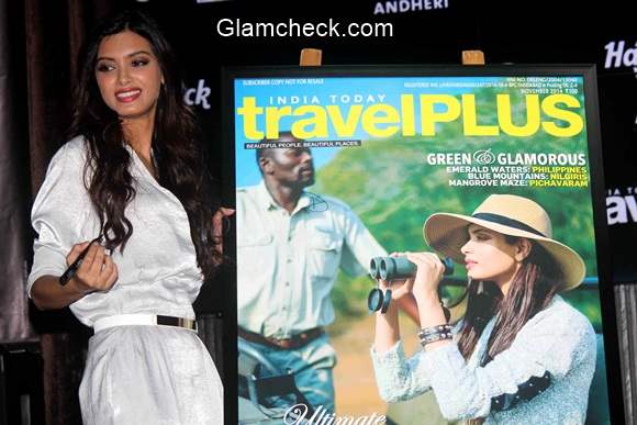 Diana Penty Unveils Travel Plus Cover 2014