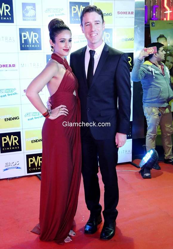 Ileana DCruz with her boyfriend Andrew Kneebone